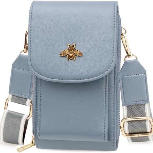 CrossBody Bags with Touchscreen Cell Phone Purse Window Zipper Pocket,RFID Block - Picture 1 of 6
